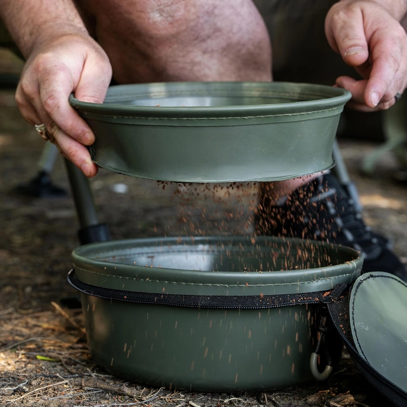 Korum EVA Solid Groundbait Bowl & Riddle